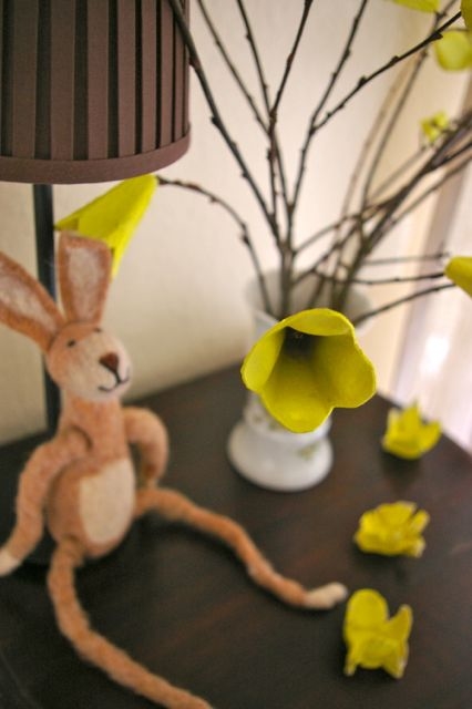 Easter egg carton craft ideas tree egg reuse ideas crative ways diy upcycled flower