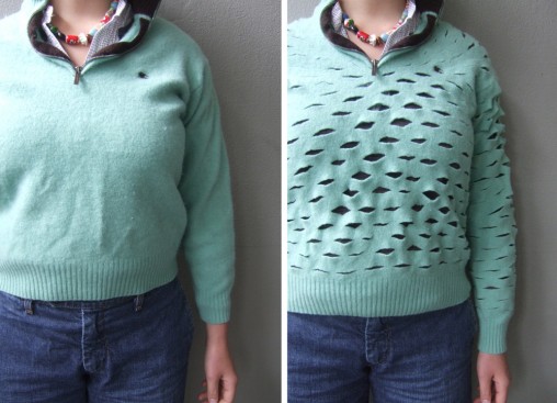 Upcycle clothes old sweater creative easy ideas reuse