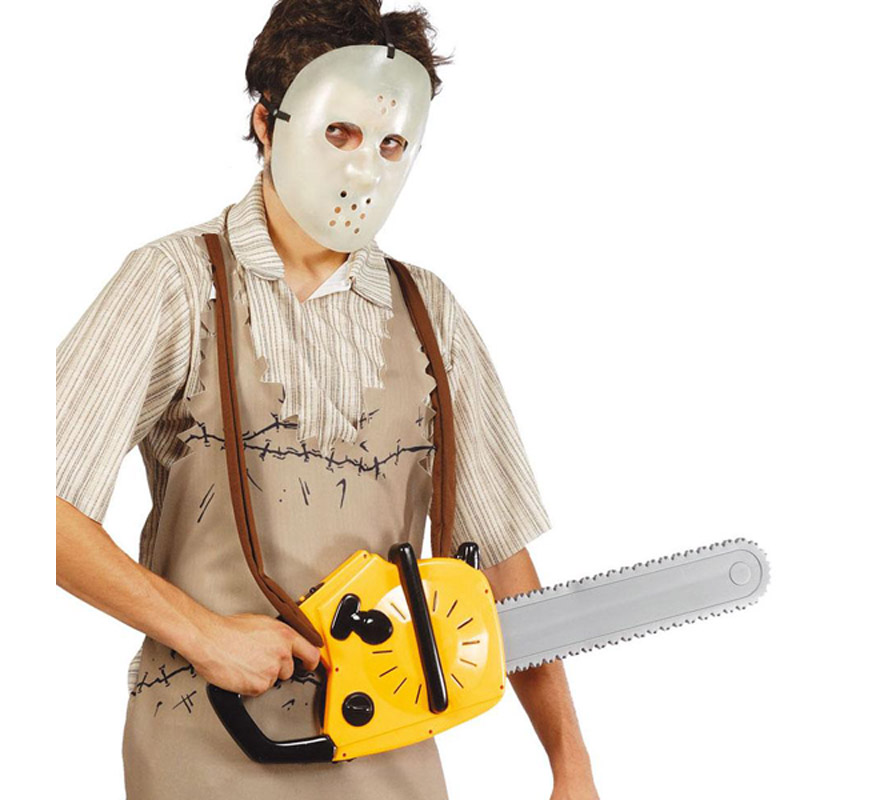chainsaw diy mask easy homemade halloween costume for party