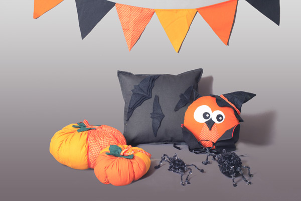 craft ideas for halloween pillows indoor decoration funny cushion reused throw pillows