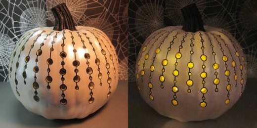 diy halloween pumpkin carving pattern idea party spider net craft spooky lantern