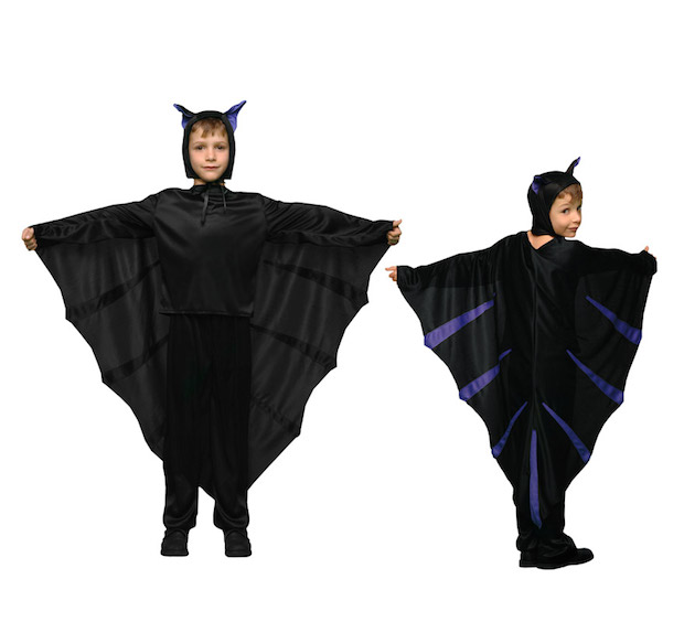 halloween spirit good bat idea for kids black upcycled curtains costume for halloween