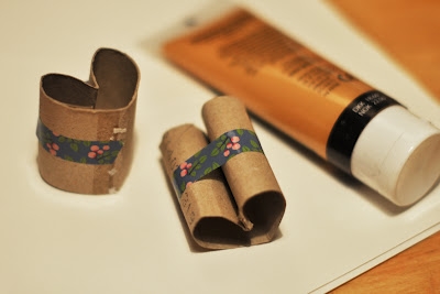 reused toilet paper tubes love heart valentine's day craft for kids handmade ideas