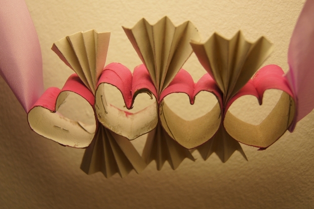 valentine's day crafts for kids love hearts from reused toilet paper tubes decorating ideas