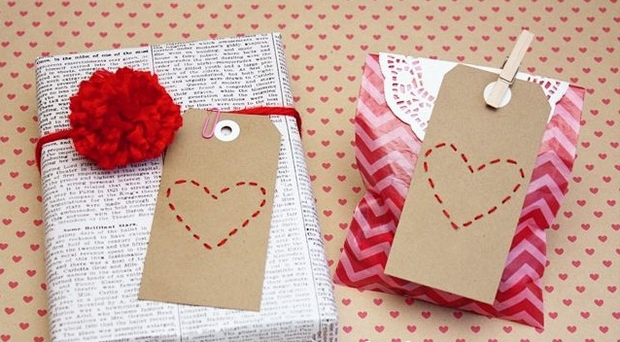 valentines day wrapping paper ideas for gift box diy decoration