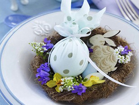 easter egg decorating ideas using recycled fabric table creative centerpiece decor