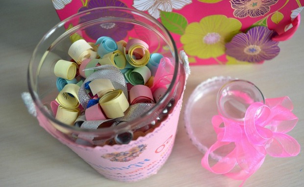 valentine's day gift for him reused plastic jar reasons to love you project