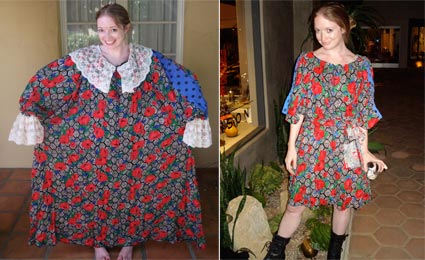 Upcycle clothes old colorful dress creative easy diy