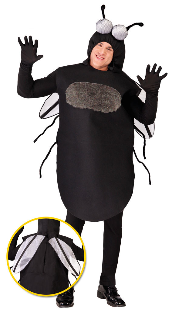 cheap and easy halloween costumes black bug diy repurposed old clothing