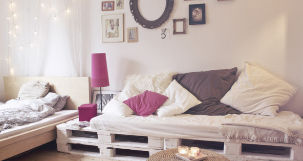 Wooden Pallet Bed Frame Ideas, Single Bed Made From Pallets