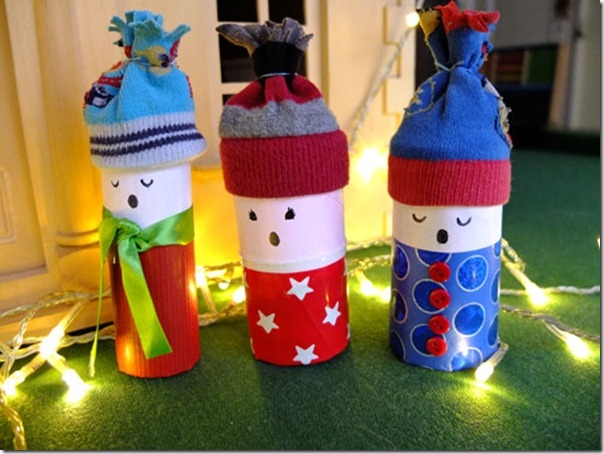 kids crafts for christmas easy diy toilet paper rolls singers home decoration ideas