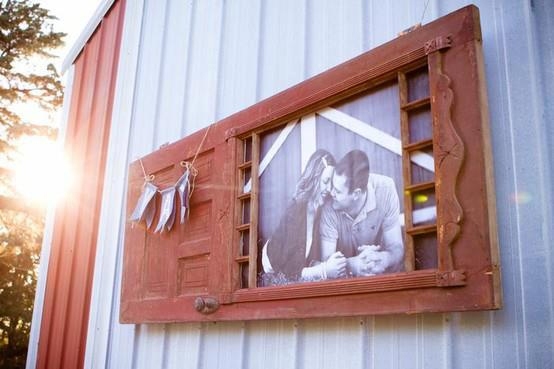 recycling old wooden door upcycled photo frame outdoor wall hanging crafts