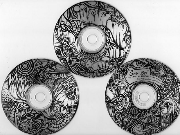 cd craft art drawing quotes creative stunning reuse old discs