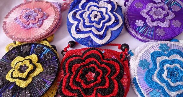 cd crafts decoration diy upcycled creative reuse wonders cds upcycling projects knitted brilliant flowers upcycle cartera con bolsas hacer como