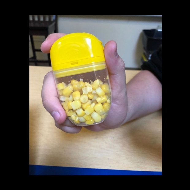 uses for large tic tac containers corn for salad