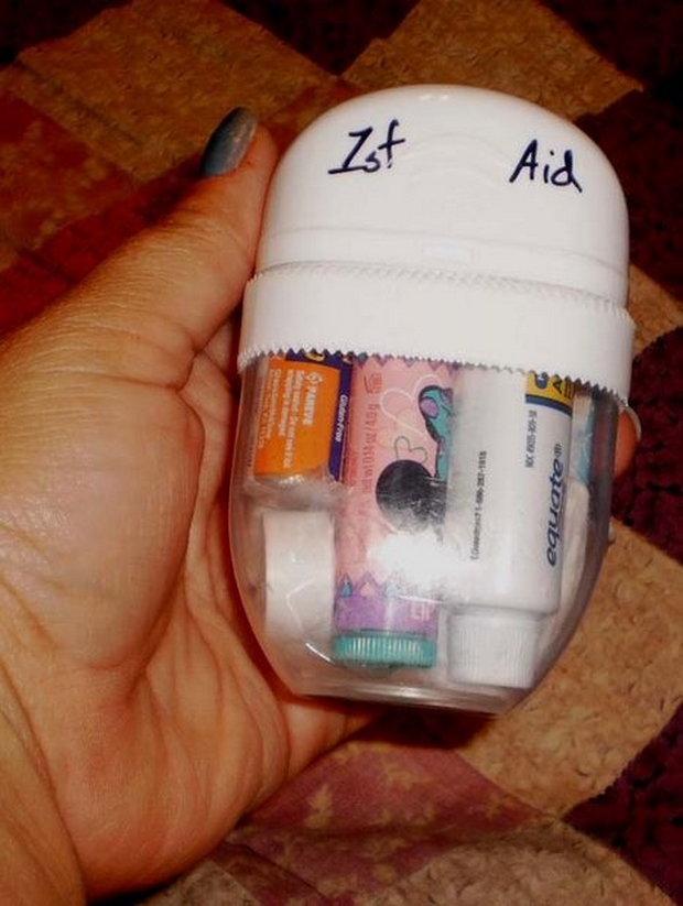 uses for large tic tac containers first aid kit pain relief cream